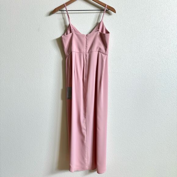 Lulus Forever Your Girl Mauve Pink Bodycon Dress Women's Small NWT - Picture 5 of 10